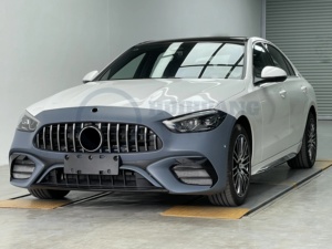 <span class=keywords><strong>Prix</strong></span> d'usine Pièces de carrosserie en plastique PP Pare-chocs Kit carrosserie pour <span class=keywords><strong>Mercedes</strong></span> Benz Classe C W206 <span class=keywords><strong>2021</strong></span>+ Transformation en style <span class=keywords><strong>C63</strong></span> <span class=keywords><strong>AMG</strong></span> - Product Image 3