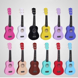 Ukelele de juguete para niños de 21 pulgadas, 4 cuerdas, lindo ukelele para bebés y niños, Juguete musical de madera, instrumento Musical de desarrollo de rima - Product Image 2