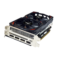 Kartu Grafis Gaming Centaur RX 580 8GB 2048SP Multi Port GDDR5 256Bit PCI-E 3.0 Radeon GPU DVI+DPI Back Plate Produk Bekas