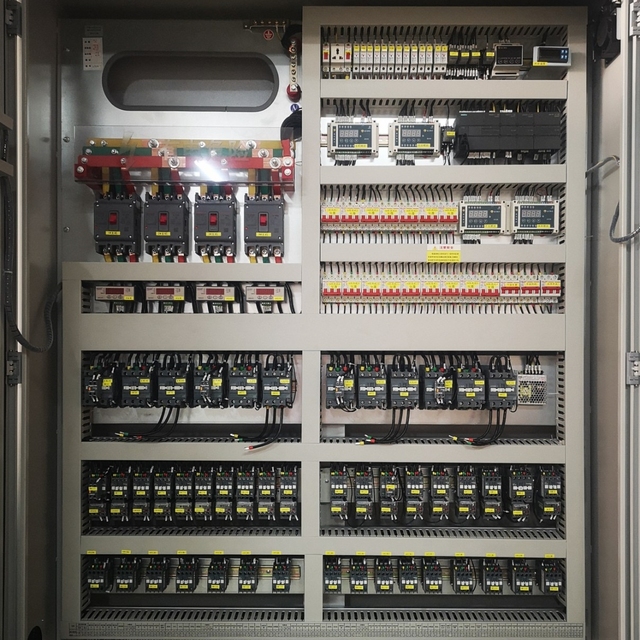 37kW PLC Servo Motor Inverter Control Cabinet VFD Control Panel Board for Industrial Water Pump for PLC Programming