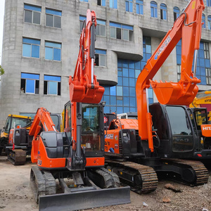 Hitachi ZX55 Mini excavatrice de 5 tonnes Pelleteuse d'occasion Hitachi ZAXIS 55 Excavatrice multifonctionnelle japonaise d'origine - Product Image 3