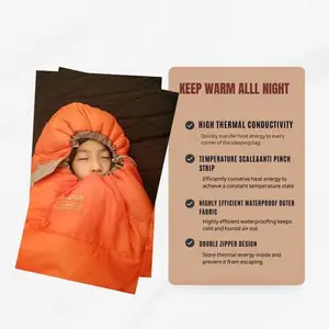 Graphene Sleep Haven Sacos de dormir portáteis ultra respiráveis para todas as estações