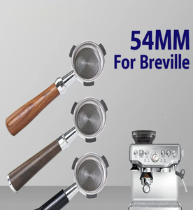 <strong>Barista</strong> <strong>Express</strong> Portafilter 54mm Double Spout for <strong>BrevilleS</strong> 870/878/880/877 Filter Basked Included Coffee Tool Factory - Product Image 4
