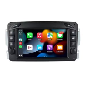 En İyi Fiyat 4+64GB Android Araç Radyosu GPS Navigasyon Sistemi DVD Oynatıcı Benz CLK C Serisi W203 2004-2007 için Ana Ünite <span class=keywords><strong>Stereo</strong></span> - Product Image 1