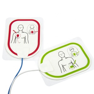 Elettrodi per Defibrillazione in Schiuma Monouso Compatibili con Primo Soccorso, Certificati CE per Adulti/Bambini, Materiali di Consumo Medici - Product Image 3
