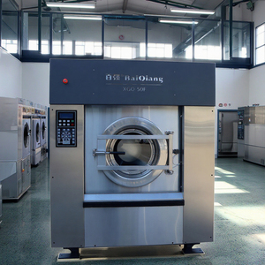 Lavadora eléctrica china <span class=keywords><strong>industrial</strong></span> <span class=keywords><strong>de</strong></span> 50kg <span class=keywords><strong>de</strong></span> capacidad, lavadora automática <span class=keywords><strong>de</strong></span> carga frontal para restaurante, lavandería para uso doméstico - Product Image 6