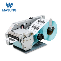 Impresora de recibos de quiosco MASUNG LP212A USB/RS232 de 56mm para billetes de estacionamiento, tarjetas de embarque, etiquetas de equipaje, modelo de impresora de etiquetas térmicas