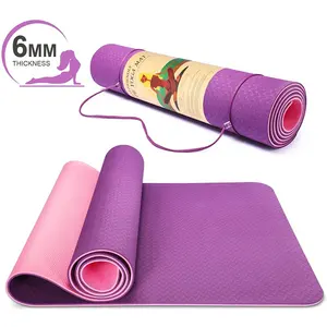 Materiale all'ingrosso tutti i tipi di tappetini da allenamento anti-strappo eco friendly naturale morbido sughero yoga mat