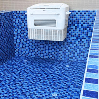 Machine de natation à contre-courant facile à installer pour l'entraînement et l'exercice aquatique, sécurisée et sans fin