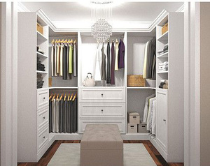 Thiết Kế Mới Tường Thiết Kế Quần Áo Tổ Chức Giá Rẻ Góc Bằng Gỗ Gấp Tủ Quần Áo Tủ Quần Áo Trong Suốt Cửa - Product Image 3