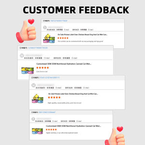 Drop-<span class=keywords><strong>Shipping</strong></span>-Haustier dosen Nasses Tierfutter Hühner brust in Dosen Nasses Katzenfutter Dose Mit Huhn - Product Image 3