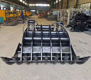 Rsbm thủy lực gốc cào vật lộn với ngón tay cái cho máy xúc - Product Image 1