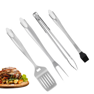 Juego de Herramientas Profesionales para <span class=keywords><strong>Barbacoa</strong></span> de 4 Piezas, <span class=keywords><strong>Kit</strong></span> de Parrilla Resistente para Restaurante al Aire Libre y Jardín - Product Image 6