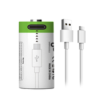 Baterai Lithium-ion Isi Ulang SMARTOOOLS CR2 Berkualitas Tinggi 4pcs 300mAh 3.7V Tipe-C USB untuk Kamera Kunci Pintu Pintar Garansi 2 Tahun