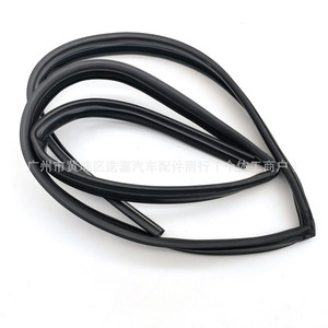 Tira de sellado de goma para ventanas de automóviles, para rieles de vidrio de puerta Honda Civic 2007-2011, de silicona duradera - Product Image 5