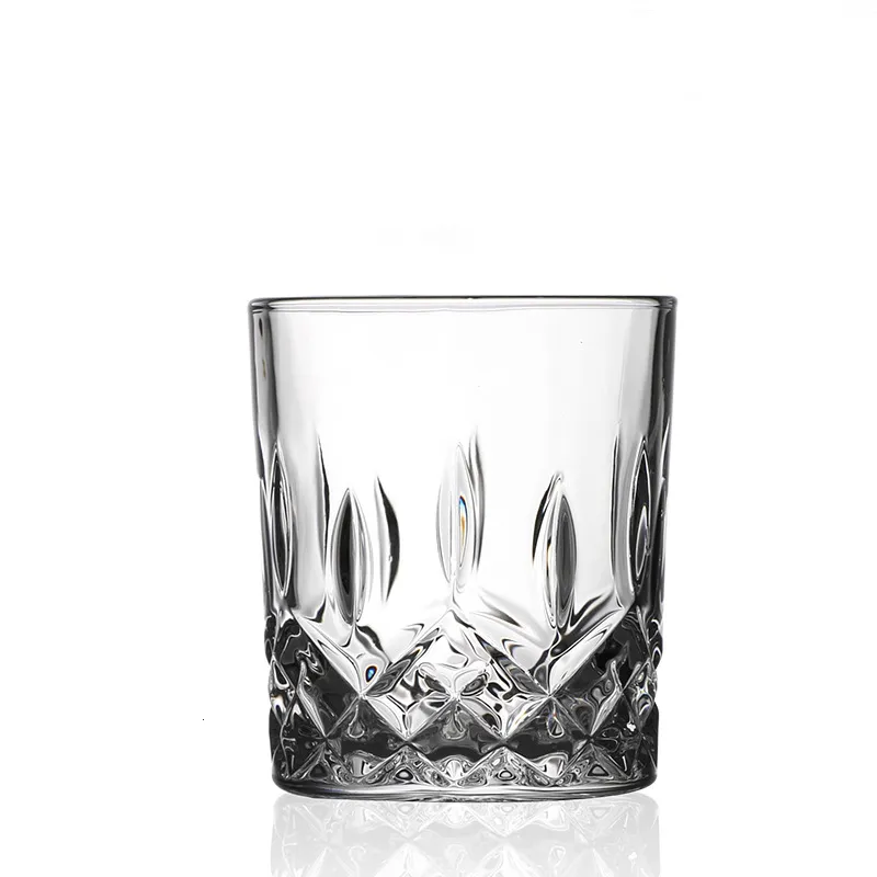Amazon Best Top Seller Product 310ml Round Japanese Wholesale Rock Custom Glass Whisky Whiskey Glass Cup Set