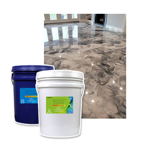 Pintura Epóxica Metálica Antideslizante de Alto Brillo <span class=keywords><strong>para</strong></span> Pisos, Pintura Epóxica Metálica 3D <span class=keywords><strong>para</strong></span> Azulejos de Porcelana, Pintura Epóxica <span class=keywords><strong>para</strong></span> Pisos - Product Image 1