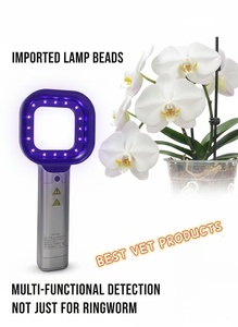 Lampe de Wood vétérinaire à <span class=keywords><strong>prix</strong></span> promotionnel pour l'<span class=keywords><strong>examen</strong></span> du vitiligo et du psoriasis, lampe UV avec fonction de grossissement 2x - Product Image 6