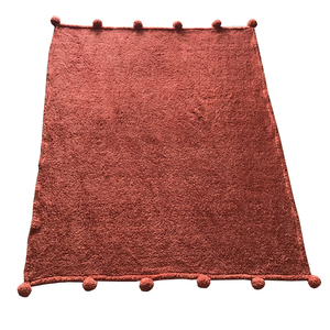 Manta de Sherpa de microfibra hecha a mano de <span class=keywords><strong>España</strong></span>, manta mora para invierno ponderada - Product Image 1