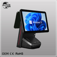 Terminal Punto de Venta Jesen Todo en Uno, Caja Registradora con Pantalla Táctil Capacitiva, Sistema Operativo Windows/Android, Wi-Fi, Compatible con Cualquier Software de Punto de Venta