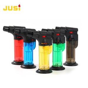 JUSI Allumeur à Jet Amélioré 203 à Longue Buse Coupe-Vent, Torche pour Cigares, Pâtisserie et Barbecue, Allumeur de Moxibustion - Product Image 1
