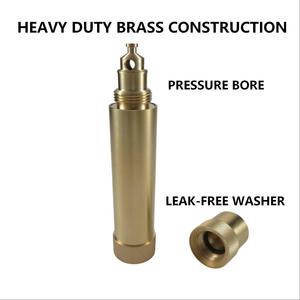 Heavy Duty Brass Hose Nozzle Angle Adjustable For Patio Lawn Car Wash - Product Image 5