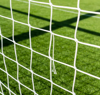Filet de football extérieur en HDPE résistant aux UV pour 7 personnes, petit modèle, pour sports de réseau