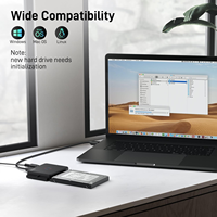 FIDECO 2,5 3,5 IDE SATA USB 3,0 adaptador de disco duro convertidor USB 3,0 SATA 2,5 3,5 IDE Disco Duro HDD SSD adaptador