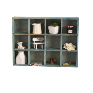 <b>Wall</b> Mounted <b>Storage</b> Cabinet 3 Tier Rectangle <b>Hanging</b> Shelf For Living Room Decor Home Furnishing - Product Image 5