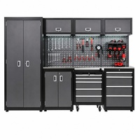En stock : Armoires de rangement modulaires pour garage, armoire à outils pour mécanicien, armoire de rangement d'outils, établi d'atelier de garage