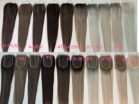 Cierre de Cabello Virgen Chino 3x5 HD con Encaje, Color Resaltado y Raíz Personalizada, Cierre de Encaje Suizo para Todo Tipo de Cabello