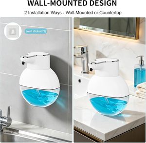 Factory Touchless Soap Dispenser Waterproof Electric Intelligent Sensor Wall <b>Mounted</b> Automatic Soap Dispensers - Product Image 4