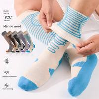 Calcetines de Esquí de Lana Merino para Hombre y Mujer, Calcetines Térmicos Unisex para Invierno, Calcetines Cálidos para Snowboard para Clima Frío