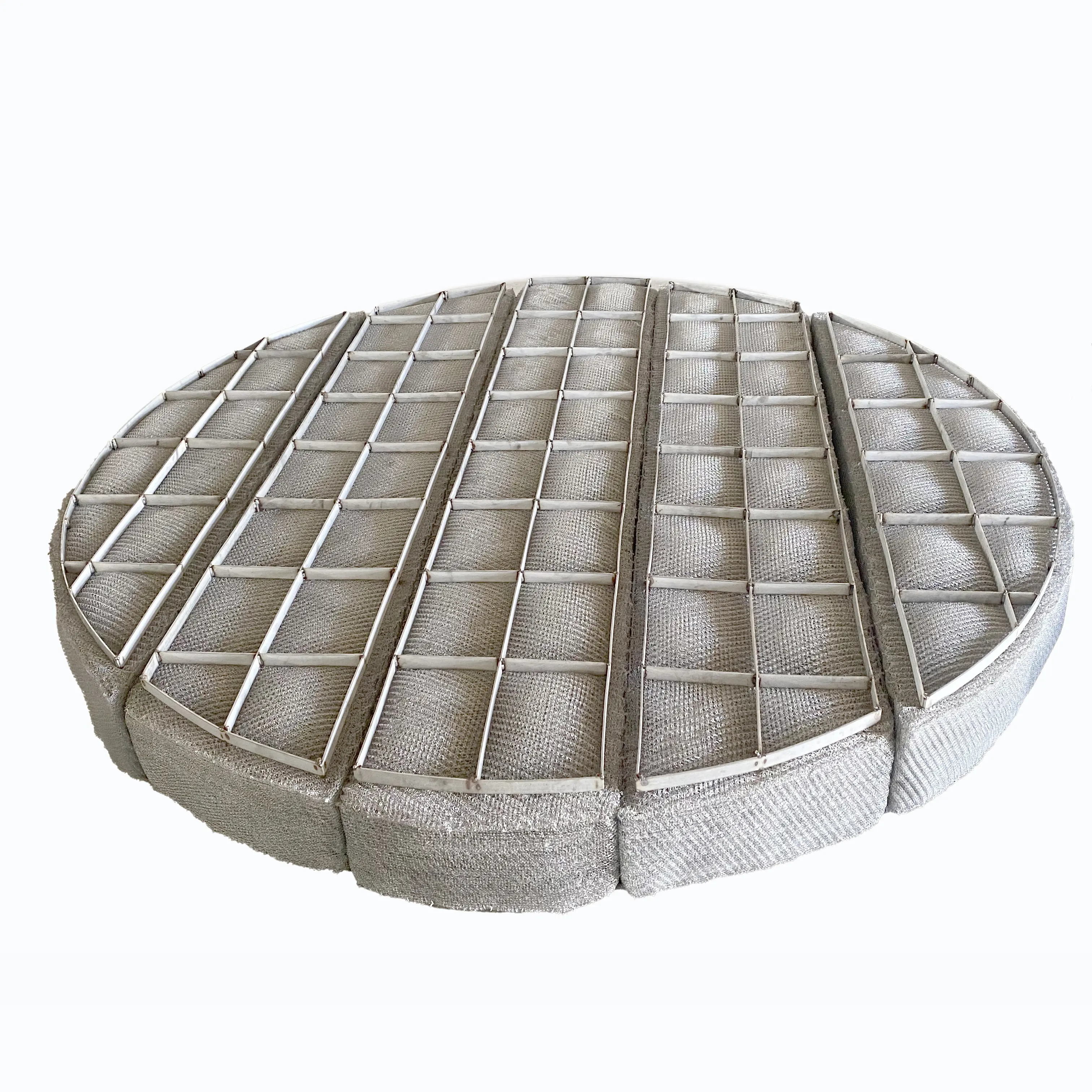 Stainless Steel Knitted Wire Mesh Demister Oil Gas Filter Mist Eliminator Wire Mesh Screen Demister Pad
