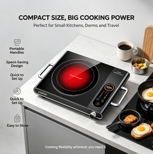 AMOR 2000W Infrared Cooktop Provides Attractive Free Unit Rewards for Long Term Big <strong>Volume</strong> Cooperative Global Trade - Product Image 6