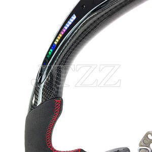 Para <span class=keywords><strong>Toyota</strong></span> <span class=keywords><strong>GR</strong></span> <span class=keywords><strong>Yaris</strong></span> 2023 2024 <span class=keywords><strong>Sport</strong></span> LED cuero fibra de carbono volante accesorios automotrices Interior - Product Image 6