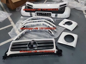 Pour <span class=keywords><strong>Mercedes</strong></span> Benz G63 grille de pare-chocs arrière G500 pare-chocs avant G400D roue sourcil Kit de carrosserie d'origine - Product Image 2