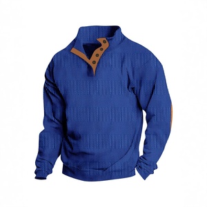 Sudadera de Jacquard americana europea para <span class=keywords><strong>hombre</strong></span>, jersey de lana de manga larga, sólido, cálido, táctico, transfronterizo para <span class=keywords><strong>Amazon</strong></span> - Product Image 4