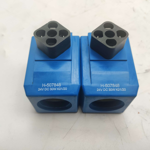 Bobina de Válvula Solenoide H-507848 A-507825 B-507833 C-507826 D-507834, Válvula Solenoide Hidráulica B-507833 110V 50Hz <span class=keywords><strong>120V</strong></span> 60Hz C-507826 - Product Image 2