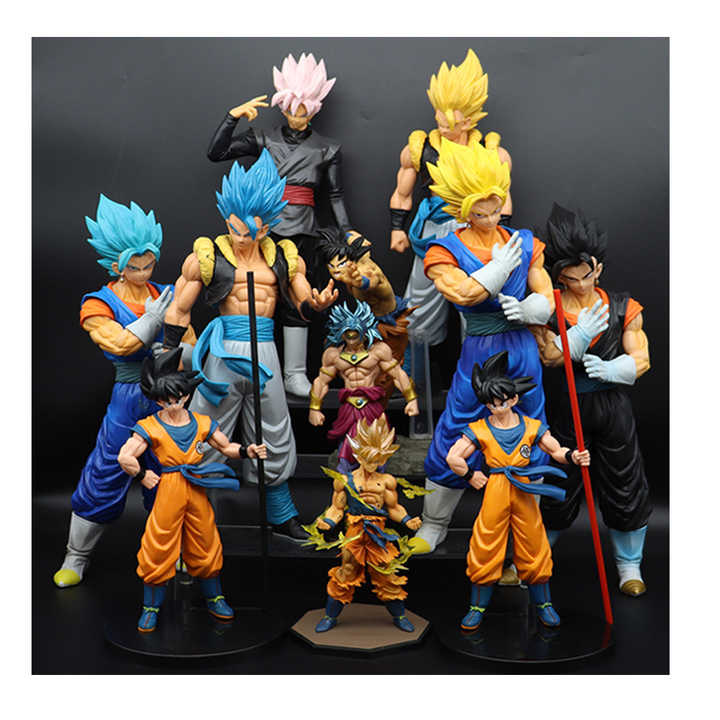 Figura de acción de Dragon Ball Z, muñeco de colección de PVC, modelos