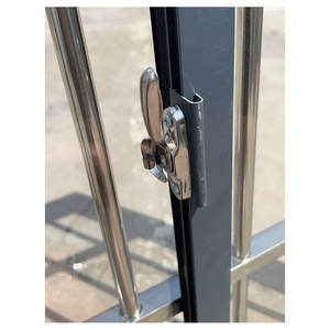 Nhà Cung Cấp Mới nhôm cửa sổ trượt Sản phẩm thiết kế mới nhất cửa sổ và cửa ra vào thép không gỉ chống trộm nướng thiết kế - Product Image 3