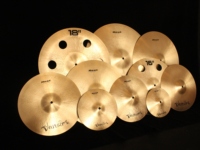 Ensemble de batterie et de cymbales professionnelles de haute qualité en bronze artisanal, 80% cuivre + 20% étain, vente en gros