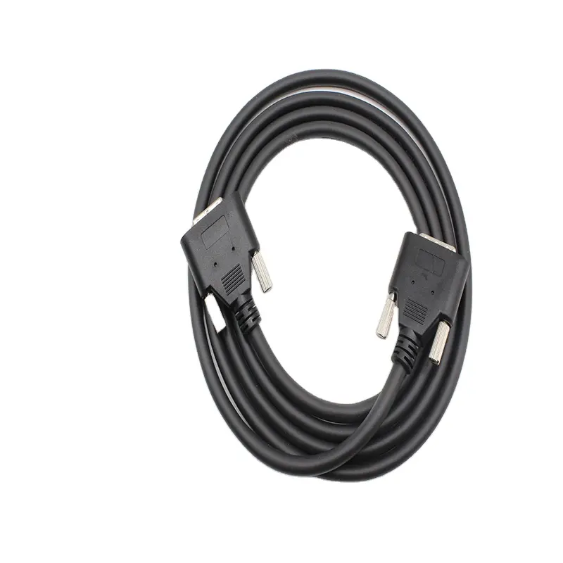 Cameralink industrial camera cable MDR to MDR 26P with screw high flexible drag chain data connection cable