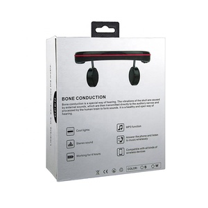 Tùy chỉnh in ấn các tông fip Hộp bao bì hàng đầu cho không dây chạy trong tai màn hình tai nghe sản phẩm bao bì hộp với móc - Product Image 4