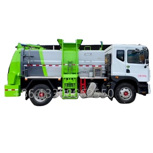 รถบรรทุกอัดขยะครัว DFAC Dongfeng 10 คิวบิก - Product Image 1