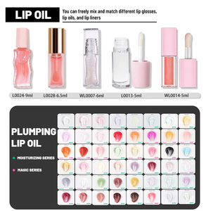 Kits de Labios Personalizados al por Mayor de Fábrica, Dos en Uno y Tres en Uno, Aceite Labial, Brillo Labial y Delineador de Labios, Juego de Maquillaje Labial, Libre de Elección - Product Image 3