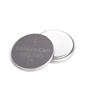 最优惠价格锂锰电池3.0V CR2330 260毫安时纽扣电池玩具时钟可接受OEM