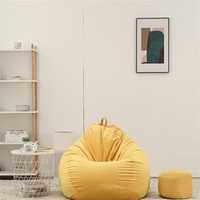 Promotion : Fauteuil paresseux personnalisé pour adultes et enfants, idéal pour le salon ou la chambre d'enfant (sans rembourrage)