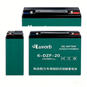 GEL Wartungsfreie Elektrofahrräder/Roller 6 <span class=keywords><strong>Dzm</strong></span> <span class=keywords><strong>20</strong></span> 12V 20Ah Blei-Säure-Batterie Wiederaufladbare Batterien - Product Image 5