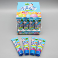 Fournisseur de gomme à bulles liquide vente en gros tube de dentifrice de marque privée personnalisé gomme à bulles